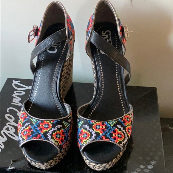 Sam Edelman wedge heels - Picture 2 of 4